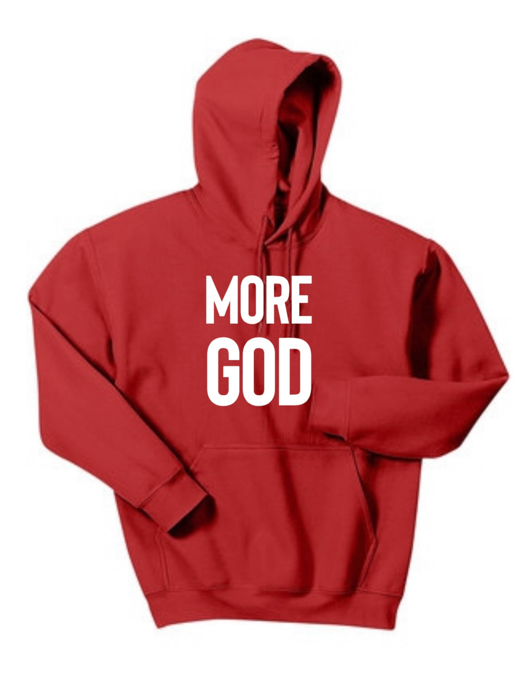 MORE GOD Adult Hoodie